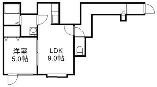 グランエステート菊水元町【2階】の間取り