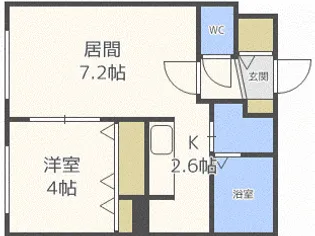 アビタ22 真栄1-2【1階】の間取り