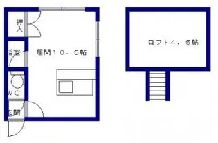 マクセル12 100【206号室】の間取り