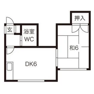 マクセル栄通【7号室】の間取り