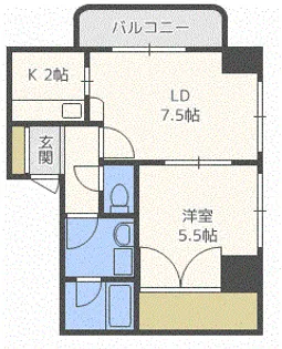 ブリッジひばりが丘【3階】の間取り