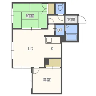 グラン・カサ【203号室】の間取り