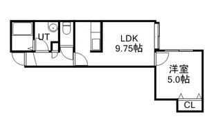 ハーモニー ビコウ【206号室】の間取り