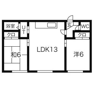 コーポライラック【201号室】の間取り