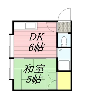 丹羽マンション【0005号室】の間取り
