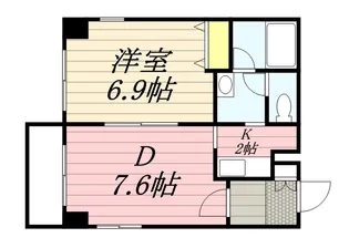 コンフォリア北三条【0607号室】の間取り