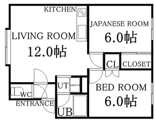 シャルマンⅢ【2階】の間取り