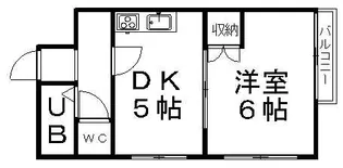 南郷エスポアール【0101号室】の間取り