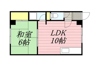 グレースコートB【0302号室】の間取り