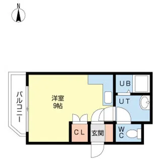 ΑNEXT澄川【102号室】の間取り