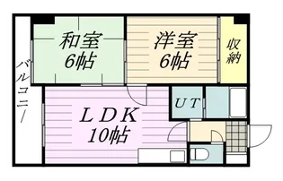 メゾン25【701号室】の間取り