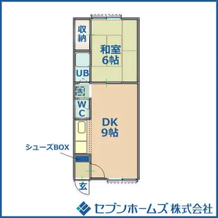 アーバンヒルズ【103号室】の間取り