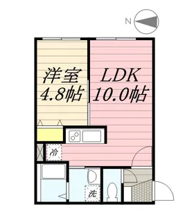 ファヴール【4階】の間取り