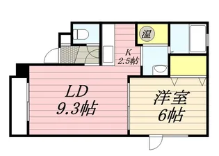 パセオ512【0205号室】の間取り