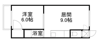 カサデューク澄川【47301号室】の間取り