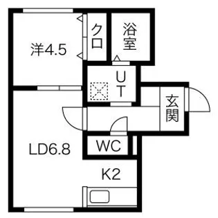 テナチュール【4階】の間取り