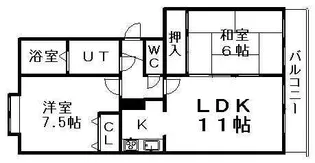 メゾンドインペリアルI【302号室】の間取り