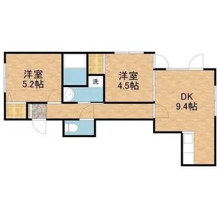 モンレーヴⅡ【3階】の間取り