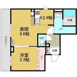 稲嶺館ー弐番【1階】の間取り
