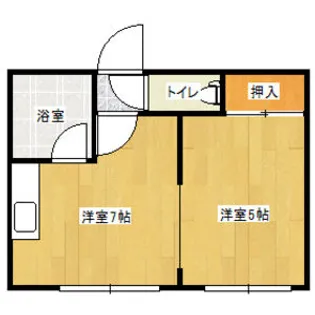 JPコート南郷A【101号室】の間取り