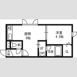 リッチタウン栄通六番館【00202号室】の間取り