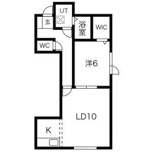 KOYA’S【102号室】の間取り