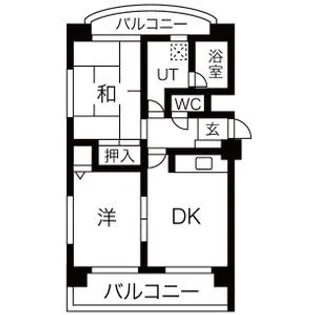 ノール南郷通【504号室】の間取り