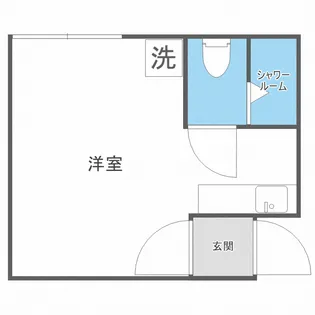 TーROUTE(ティールート)菊水【310号室】の間取り