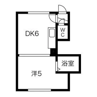 ガイナマンション【15号室】の間取り