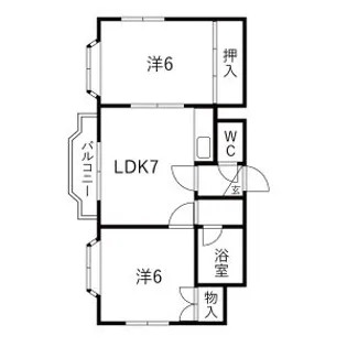 シュパレスク17【301号室】の間取り