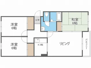 アルシュ56【3階】の間取り