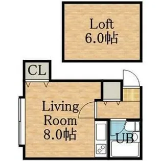 ロベリアⅠ【102号室】の間取り