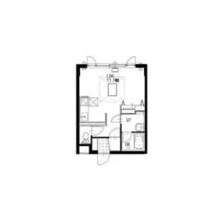 プライズ月寒東【2階】の間取り