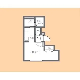 阿部亮財団ビル【4階】の間取り
