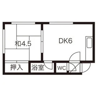 コーポラス千豊第1【102号室】の間取り