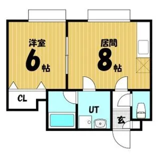アークガーデン平岸57A【2階】の間取り