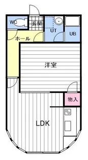 ラ・フォーレ美沢【203号室】の間取り