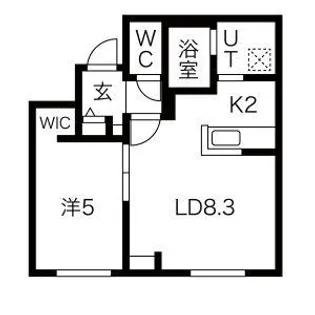 GLANTERIOR(グランテリア)【3階】の間取り