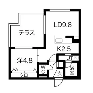グランリーオ水車町【1階】の間取り