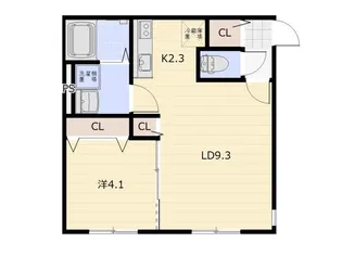 TOWA北広島【3階】の間取り