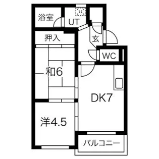 サンケンビル【302号室】の間取り