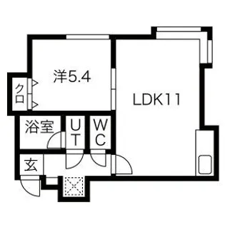 ノーザンライツ【2階】の間取り