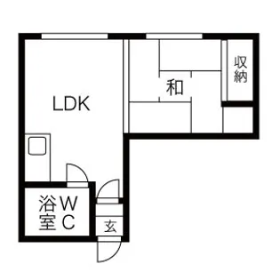 六本木ヒルズ栄通【305号室】の間取り