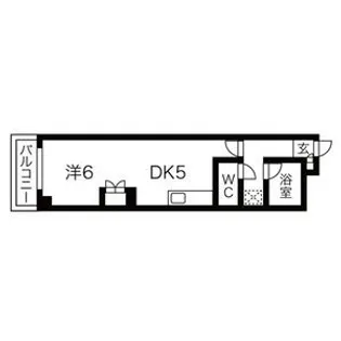 セーフウェイ本郷【00401号室】の間取り