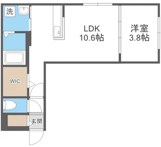 シティノーブル南郷13丁目【3階】の間取り