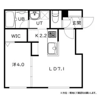シティレジデンス福住【3階】の間取り