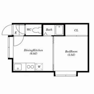 グランドール東札幌【3号室号室】の間取り