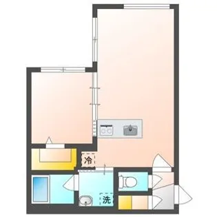 カレラ学園前【2階】の間取り