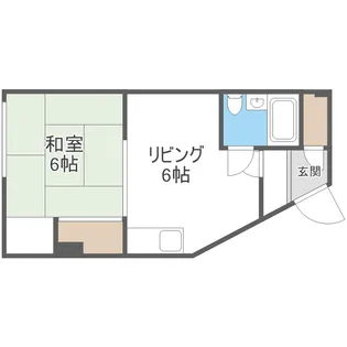 尾崎ビル【0301号室】の間取り