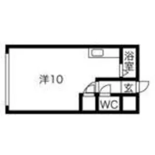 DAIWA南郷Ⅱ【205号室号室】の間取り